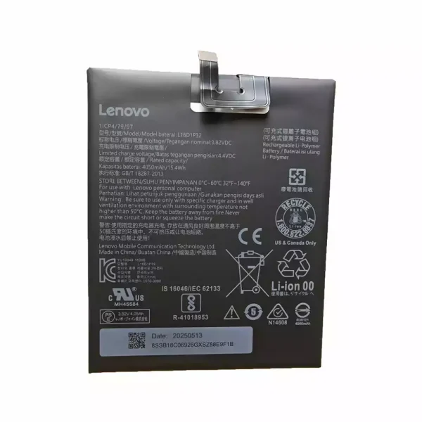 Batería original L16D1P32 para LENOVO PHAB2 PLUS