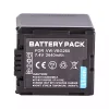 Batería de repuesto para PANASONIC HDC-HS250 HDC-HS300 HDC-HS700