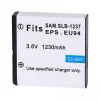 Batería de repuesto para Samsung SLB-1237