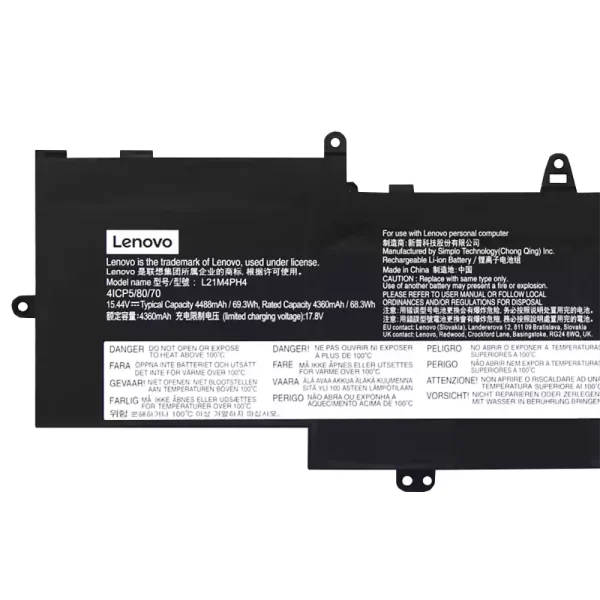 Portátil batería original para LENOVO L21M4PH4 L21C4PH4 L21D4PH4 - Imagen 3