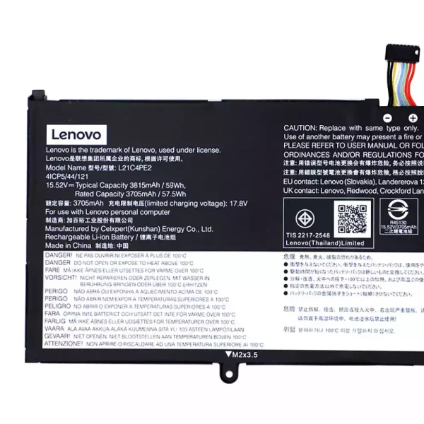 Portátil batería original para Lenovo L21C4PE2 L21M4PE2 L21D4PE1 - Imagen 2
