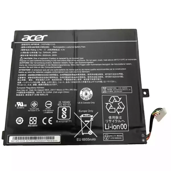 Portátil batería original para Acer AP16C46