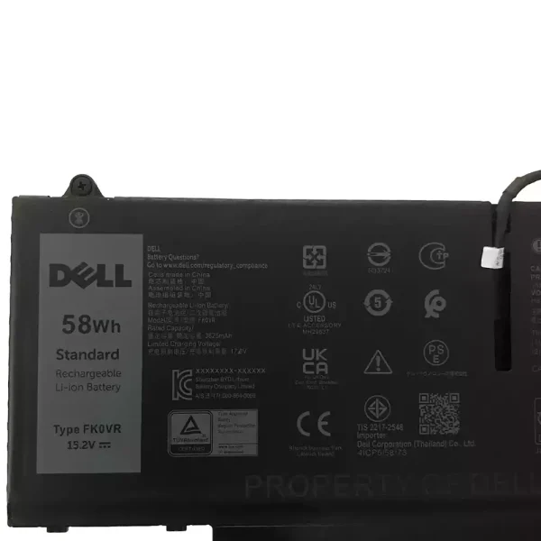 Portátil batería original para DELL FK0VR FKOVR - Imagen 3