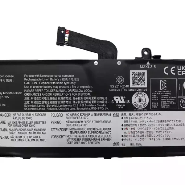 Portátil batería original para LENOVO L22M4PF3 L22X4PF3 L22B4PF3 - Imagen 3