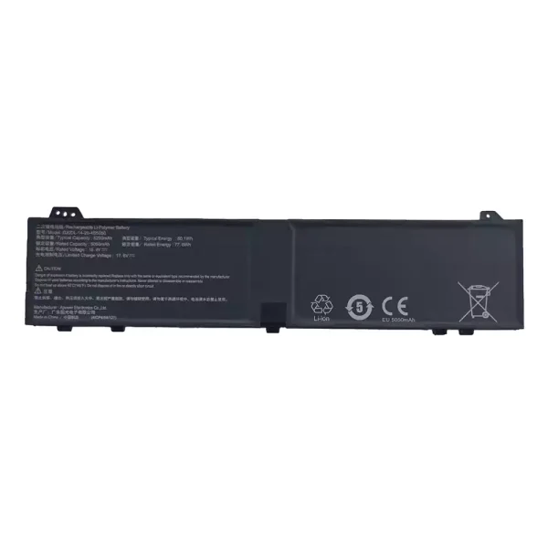 Portátil batería original para MECHREVO GXIDL-14-20-4S5050