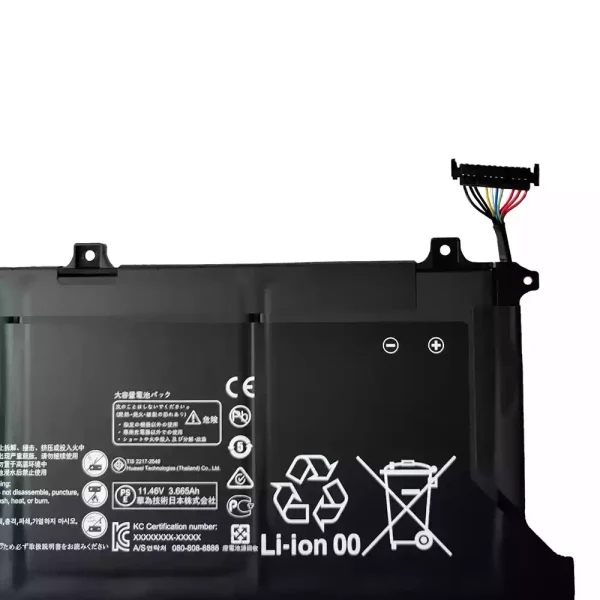 Portátil batería original para HUAWEI HNL-WFP9 HNL-WFQ9 HNL-WFP9Q WRTD-WFH9Q WRTD-WDH9 WRTD-WFH9 HLY-19R - Imagen 2