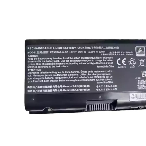 Portátil batería original para PB50BAT-6-62 - Imagen 3