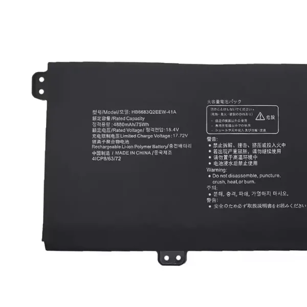 Portátil batería original para HUAWEI HB6683Q2EEW-41A HB6683Q2EEW-41C - Imagen 3