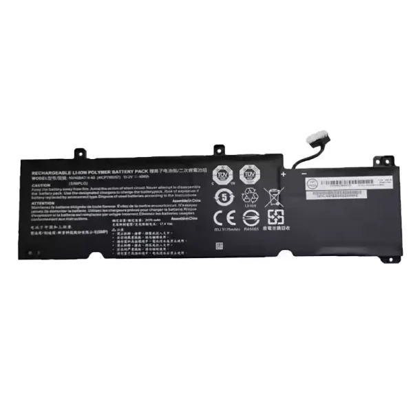 Portátil batería original para CLEVO NV40BAT-4-53