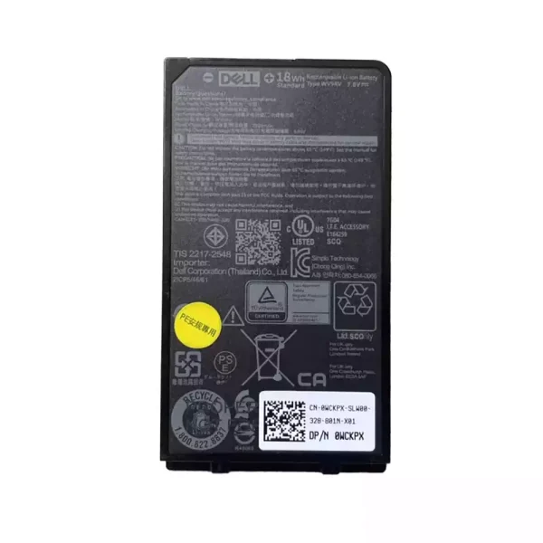 Portátil batería original para DELL WV9RV WCKPX