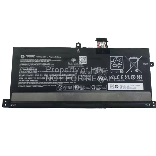 Portátil batería original para HP WE03XL TPN-IB0X N42575-005 N42388-1E1