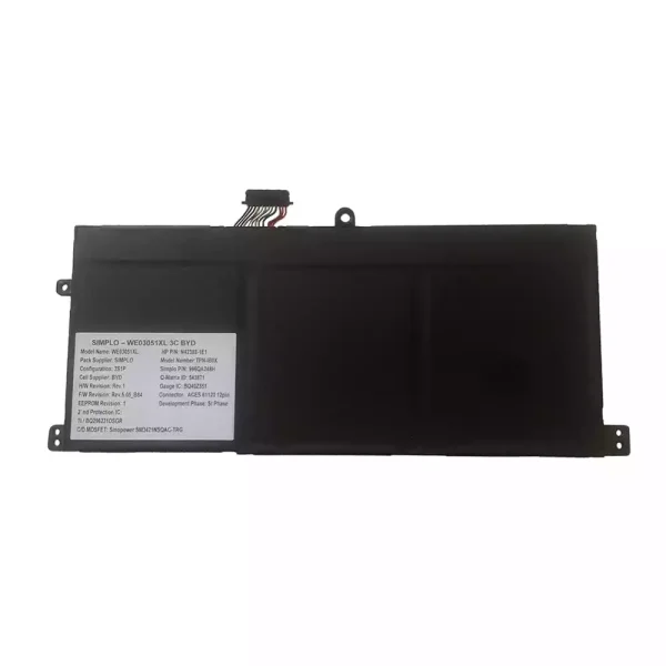 Portátil batería original para HP WE03XL TPN-IB0X N42575-005 N42388-1E1 - Imagen 2