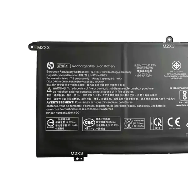 Portátil batería original para HP SY03XL - Imagen 3