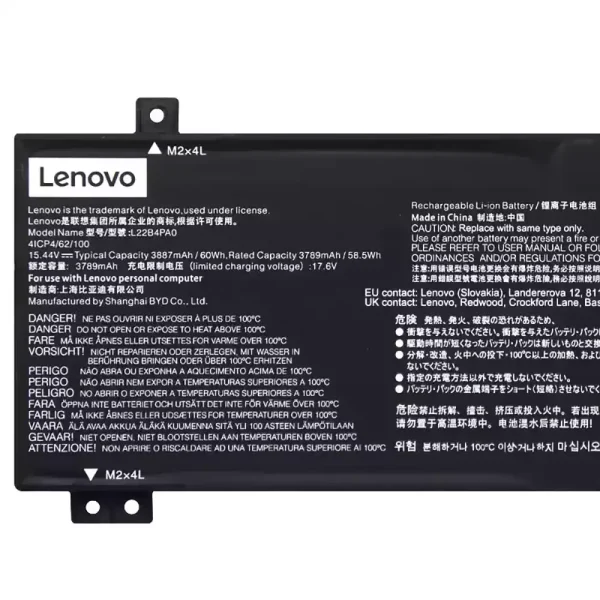 Portátil batería original para LENOVO L22B4PA0 L22M4PA0 L22D4PA0 L22X4PA0 - Imagen 3
