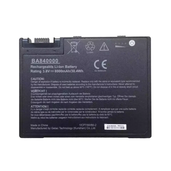 Portátil batería original para BA840000