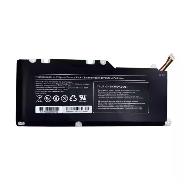 Portátil batería original para POSITIVO NV-636668-3S