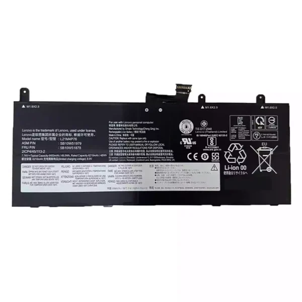 Portátil batería original para LENOVO L21M4P76 L21D4P76