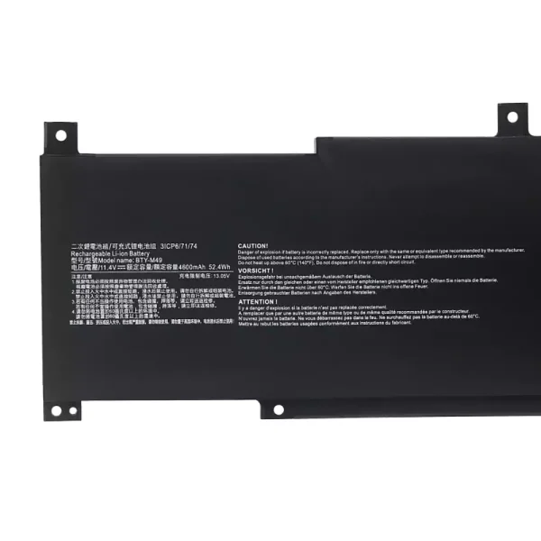 Portátil batería original para MSI BTY-M49 - Imagen 3