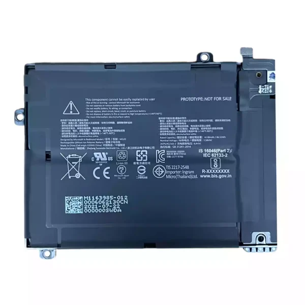 Portátil batería original para Microsoft Surface Pro 9 2038 1996 1997 2032 DYNM04 - Imagen 3