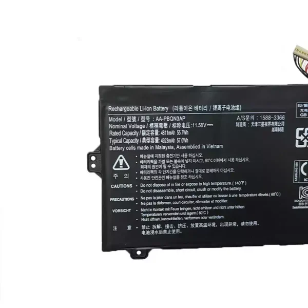 Portátil batería original para SAMSUNG AA-PBQN3AP - Imagen 3