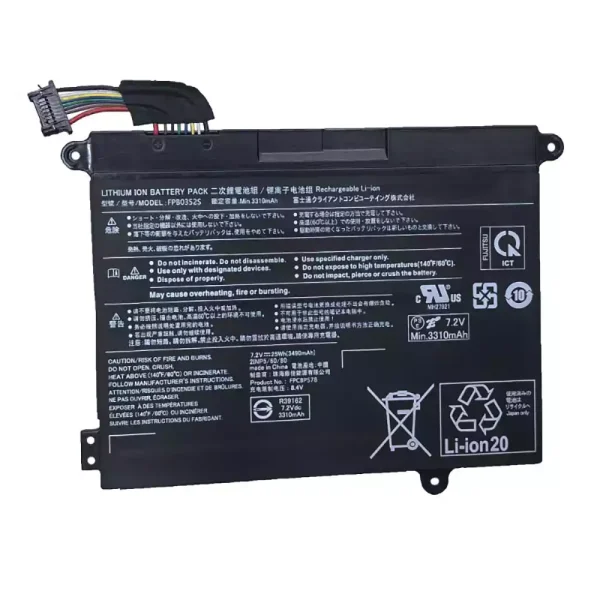 Portátil batería original para Fujitsu FPB0352S FPCBP578