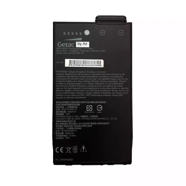 Portátil batería original para Getac BP3S2P3450P-01 441901000002