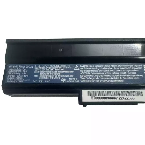 Portátil batería original para ACER AS09C71 AS09C75 AS09C31 - Imagen 2