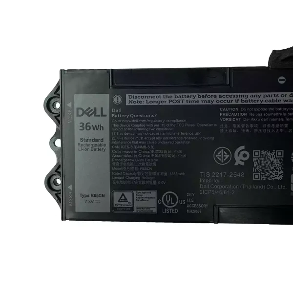 Portátil batería original para DELL R65CN - Imagen 2