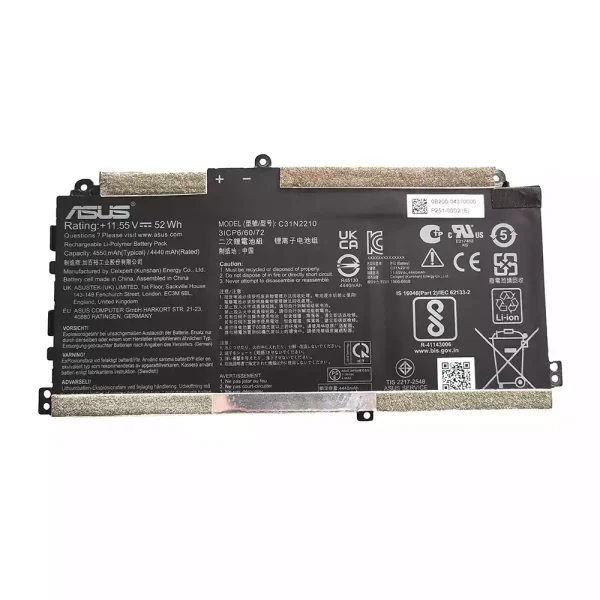 Portátil batería original para ASUS C31N2210