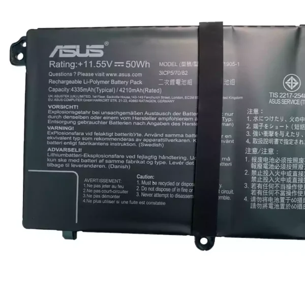 Portátil batería original para ASUS C31N1905-1 - Imagen 2