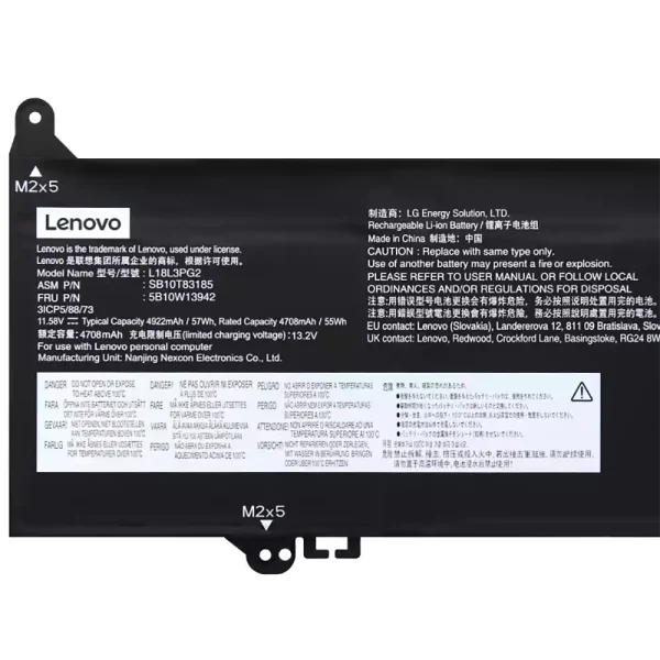 Portátil batería original para LENOVO L18D3PG2 L18C3PG2 - Imagen 3