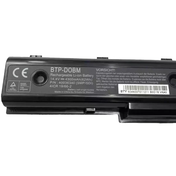 Portátil batería original para Medion BTP-DNBM,BTP-DOBM - Imagen 2