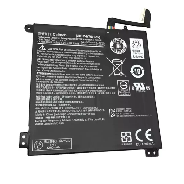 Portátil batería original para Acer Caltech
