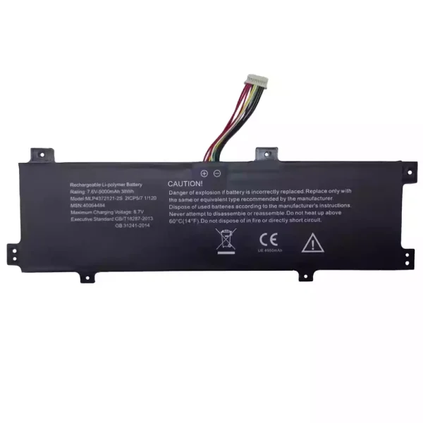 Portátil batería original para MLP4372121-2S 40064487