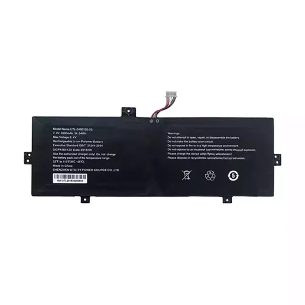 Portátil batería original para UTL-3480120-2S
