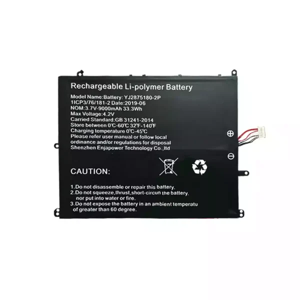 Portátil batería original para YJ2875180-2P