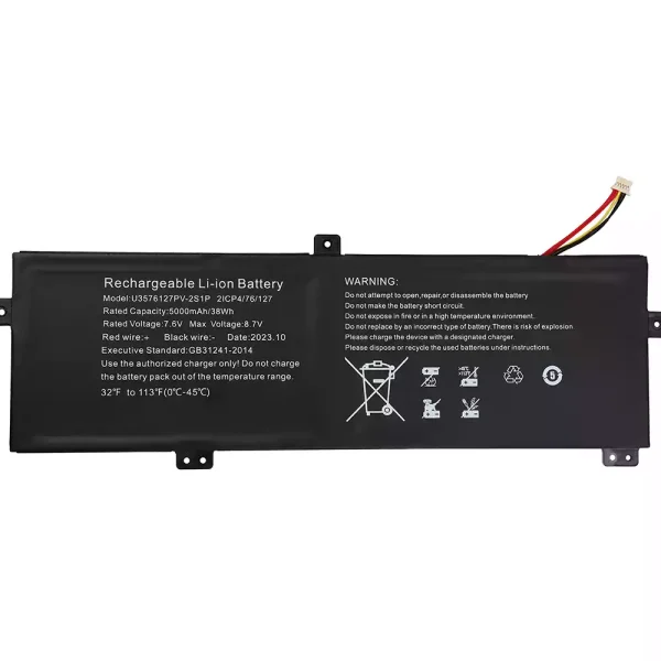 Portátil batería original para U3576127PV-2S1P 3576127P-2S1P