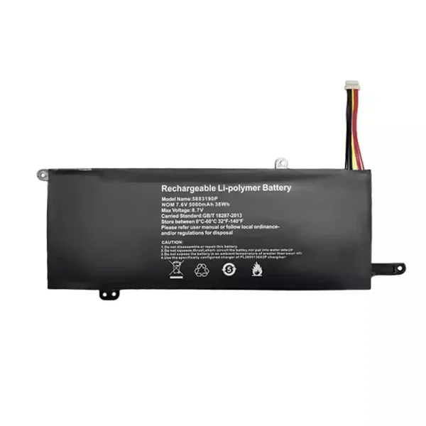 Portátil batería original para F152G-ZC-5095-4125 WTL-5883190P-2S 5883190P