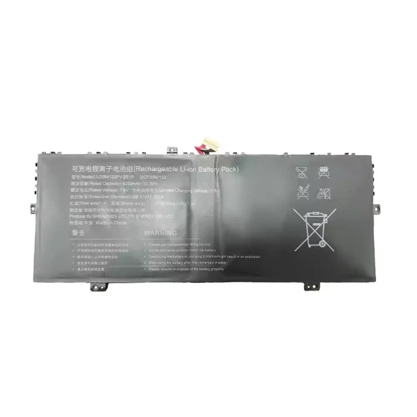Portátil batería original para U2594122PV-2S1P JUMPER EZbook x3 air