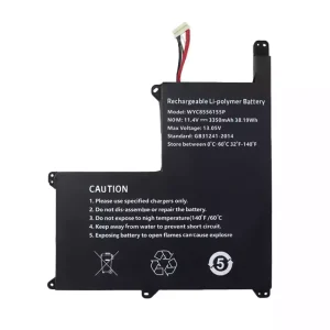 Portátil batería original para WYC8556155P