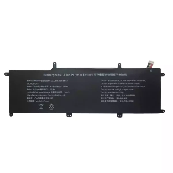Portátil batería original para AEC508865-3S1P - Imagen 3