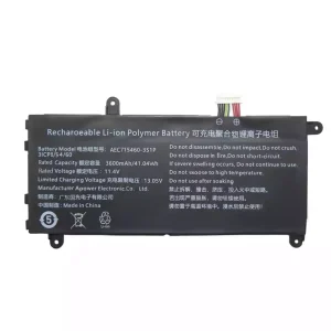Portátil batería original para AEC715460-3S1P