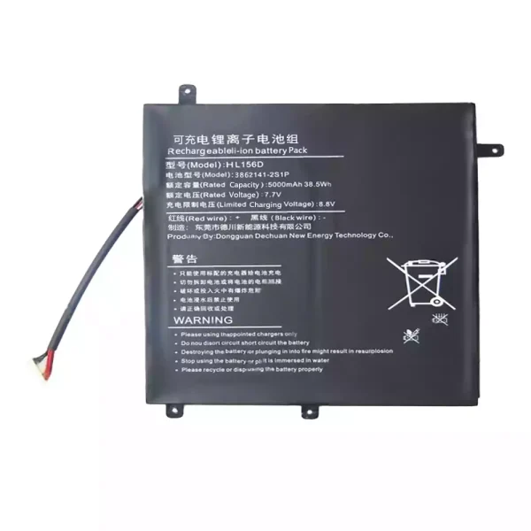 Portátil batería original para DEEQ HL156D 3862141-2S1P