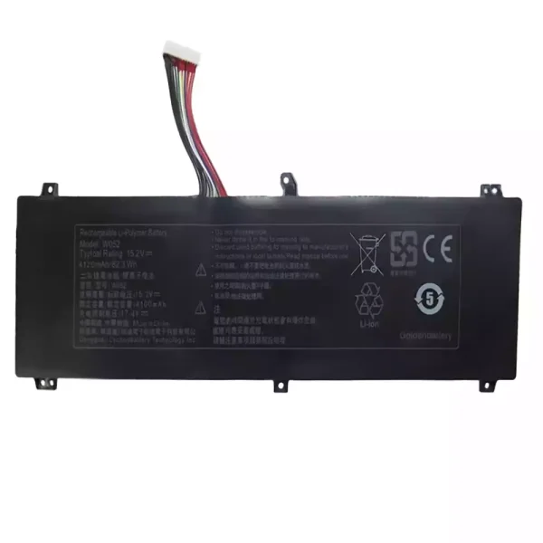 Portátil batería original para W052