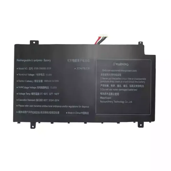 Portátil batería original para 819R-596880-3S1P