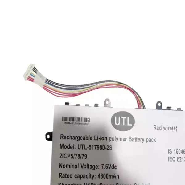 Portátil batería original para UTL-517980-2S - Imagen 3