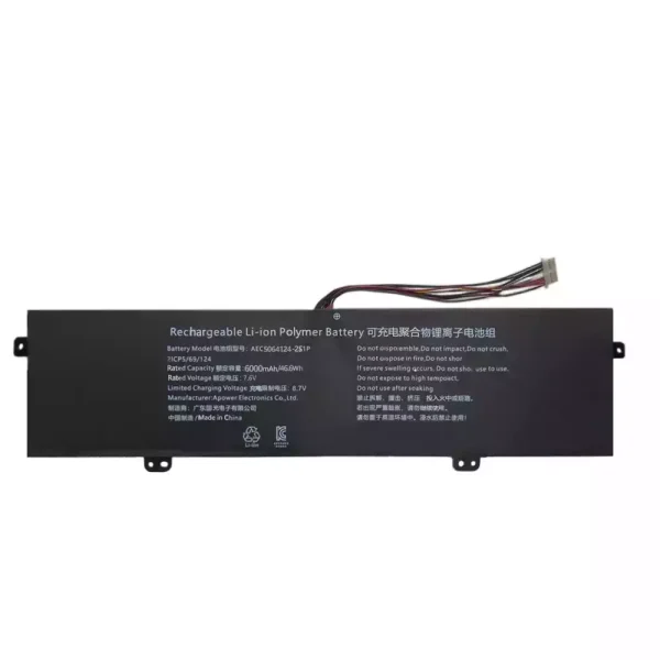 Portátil batería original para AEC5064124-2S1P-N - Imagen 3