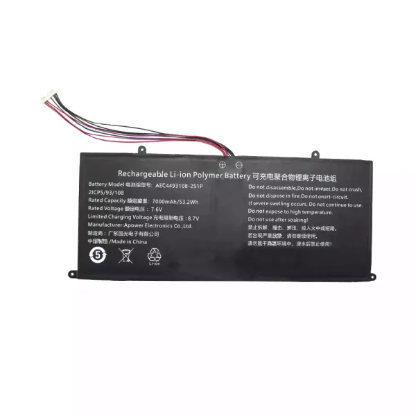 Portátil batería original para AEC4493108-2S1P