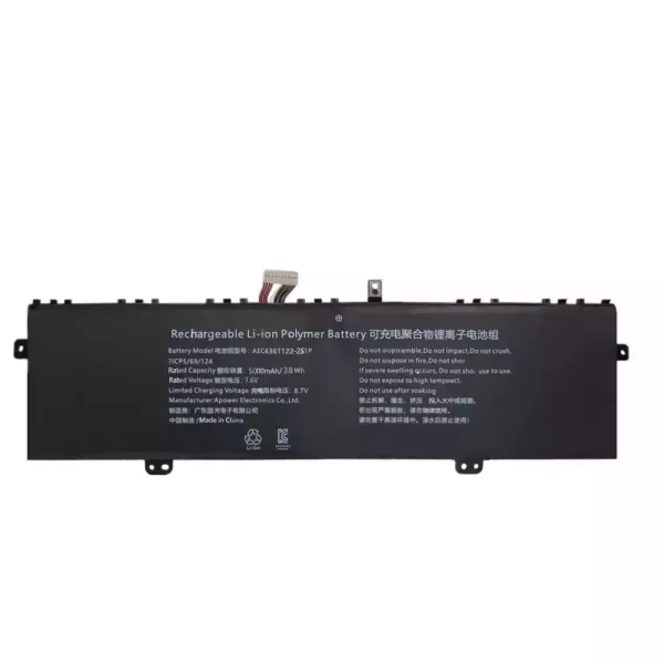 Portátil batería original para AEC4361122-2S1P