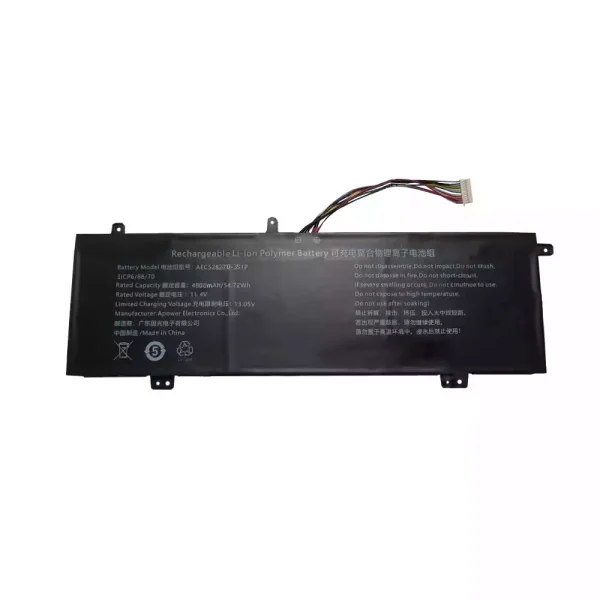 Portátil batería original para AEC528870-3S1P